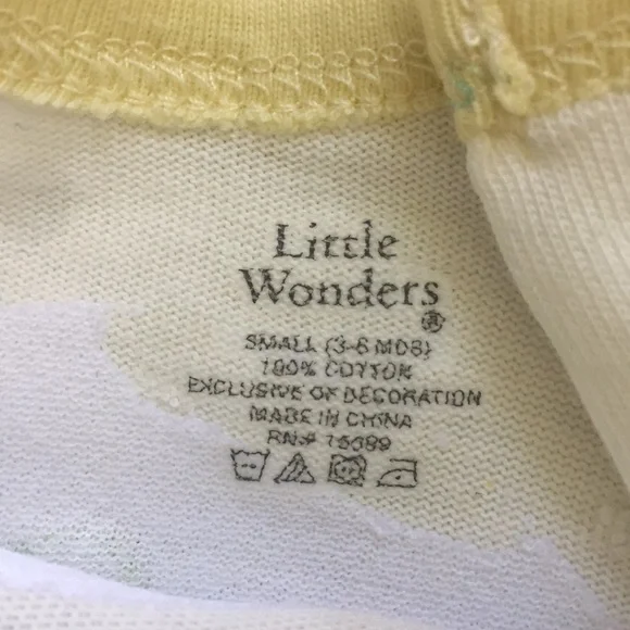 Little Wonders Bunny and Teddy Bear Bodysuit - Picture 4 of 10